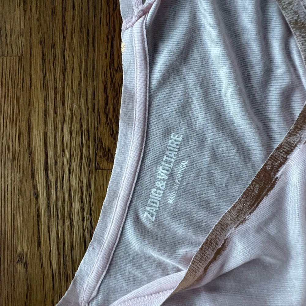 Zadig & Voltaire Light Pink top